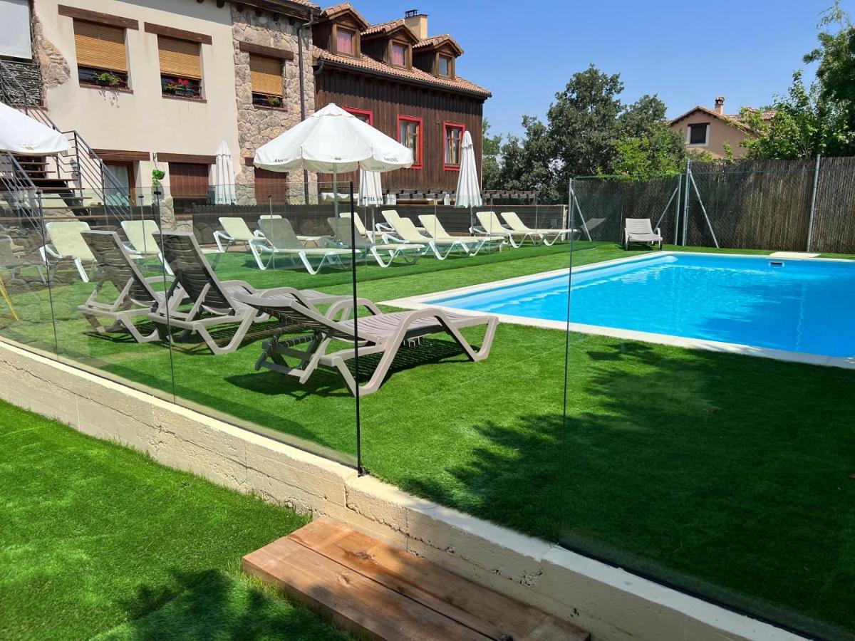 Ferienwohnung Casa De Navalhorno Valsain La Pradera de Navalhorno Exterior foto
